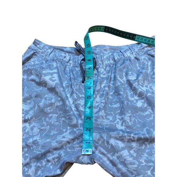 Lululemon Gray Floral Lightweight Joggers With Drawstring Waist Size 6 - Picture 4 of 5